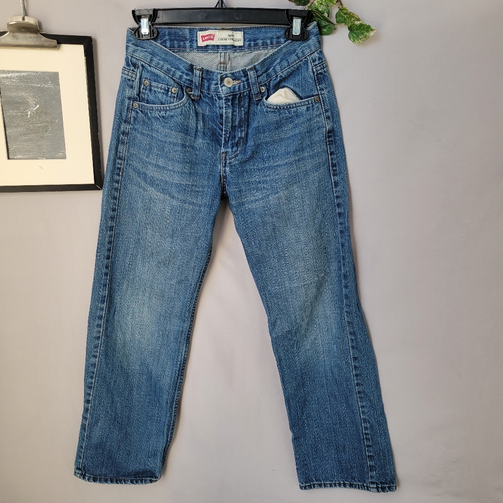 Levi's 569 Loose Straight‎ Denim Jeans Blue 14 R or 27 x 27